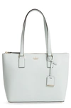 KATE SPADE CAMERON STREET - SMALL LUCIE LEATHER TOTE - GREEN,PXRU7974