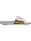 OFF-WHITE JOSHUA SANDERS MY LITTLE PONY SLIDES - WHITE,PL007SIMPLEPONY12549860