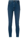 LEVI'S SKINNY CROPPED JEANS,2279112580136