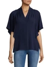 KOBI HALPERIN CARIN SILK KIMONO BLOUSE,0400095917593