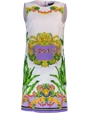 VERSACE Miami Print Shift Dress