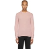 PRADA Pink Cashmere Sweater,UMN864S-122-643