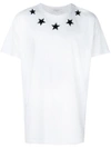 GIVENCHY GIVENCHY COLUMBIAN-FIT STAR PATCH T-SHIRT - WHITE,BM70313Y0312591405