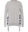 STELLA MCCARTNEY Embellished cotton-blend sweatshirt,P00295103