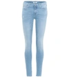 7 FOR ALL MANKIND MID-RISE SKINNY JEANS,P00291994