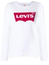 LEVI'S logo印花套头衫,2971712599425