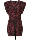 SAINT LAURENT leopard print dress,504514Y333S12606289
