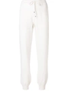 BARRIE ROMANTIC TIMELESS CASHMERE JOGGING TROUSERS,A00C3060512587297