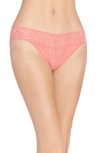 Hanky Panky Signature Lace Vikini Brief In Peachy Keen
