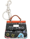 DOLCE & GABBANA BAG MOTIF KEYCHAIN,BI1073AH93312602383