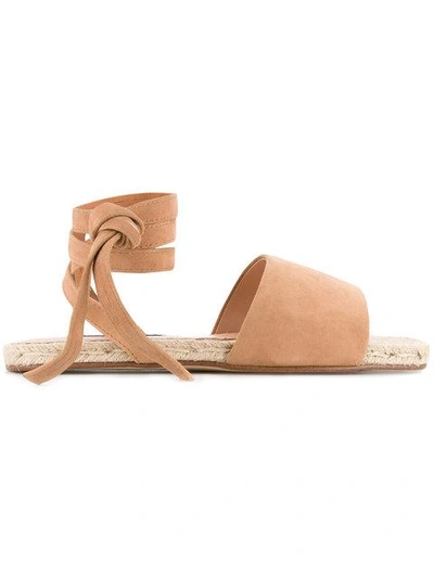 Senso Lace-up Sandals In Pink