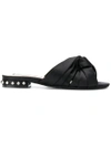 N°21 KNOTTED BOW SANDALS,870212591681