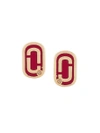 MARC JACOBS DOUBLE J STUD EARRINGS,M001239500012594196