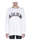 AMEN LOGO COTTON SWEATSHIRT,10244659