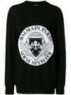 BALMAIN logo oversized sweater,126618M04712604730