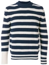SACAI striped sweater,01587M12598291