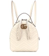 GUCCI GG Marmont matelassé leather backpack,P00300682