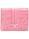 PRADA QUILTED FOLDOVER COMPACT WALLET,1MV2042D9112615922
