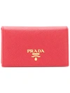 PRADA foldover top cardholder,1MC122QWA12615952