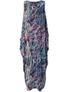 ISSEY MIYAKE BOXY PATTERNED DRESS,IM86JH0142712576095