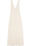 SEE BY CHLOÉ TIERED VOILE MAXI DRESS,3074457345618183078