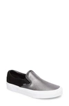Vans Classic Slip-on Sneaker In Deep Black/ True White
