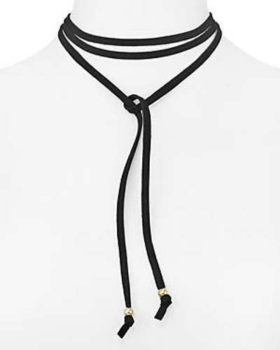 Jules Smith Suede Wrap Choker Necklace, 58