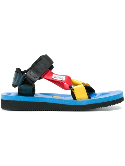 Suicoke Depa Multicolor Canvas Sandals