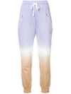 BAJA EAST tie-dye track trousers,UP1212593312