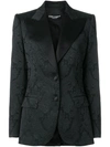 DOLCE & GABBANA JACQUARD BLAZER,F298TTFJRC012598780