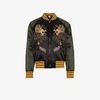 GUCCI GUCCI GG EMBROIDERED DRAGON BOMBER JACKET,501091Z796B12476833