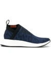 Adidas Originals Nmd Cs2 Shadow Knit Sneakers In Navy - Navy In Cnf