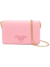 PRADA PRADA SAFFIANO WALLET BAG - PINK,1BP012VKWONZV12592286