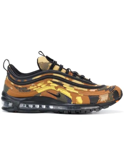 Nike Air Max 97 Premium Qs Country Camo Sneakers In Brown