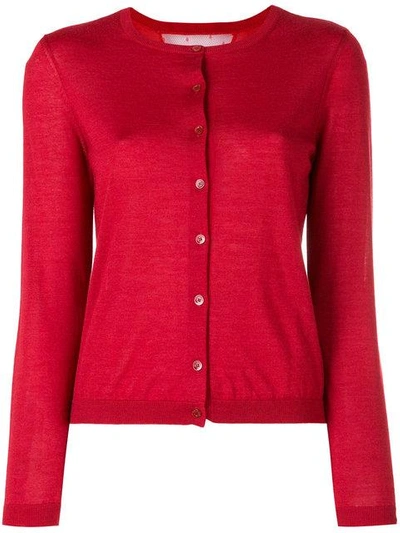 Red Valentino Buttoned Up Cardigan