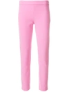 MOSCHINO HIGH WAISTED CROP TROUSERS,A0333052412598046