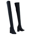 Yeezy Knee Boots In Black