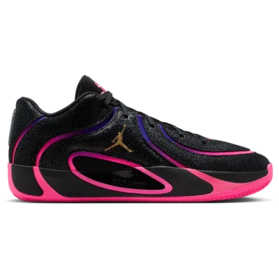 Jordan Tatum 4 Lace-up Sneakers In Black