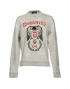 Dsquared2 Sweatshirts In Grey