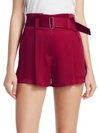 A.L.C Deliah Belted Shorts