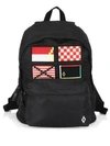 MARCELO BURLON COUNTY OF MILAN Multicolor Flags Graphic Backpack