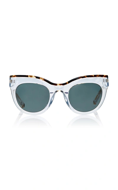 Kate Young Nikki Cat-eye Sunglasses In White