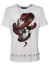 PHILIPP PLEIN SNAKE T-SHIRT,10262843