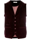 AL DUCA D'AOSTA VELVET WAISTCOAT,GILET0212617537