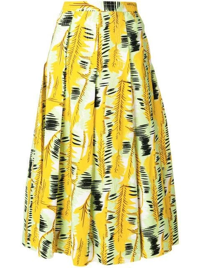 Marni Printed Midi Skirt