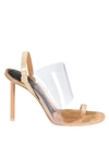 ALEXANDER WANG Kaia PVC Slingback Sandals