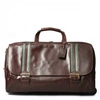 MAXWELL SCOTT BAGS FINEST QUALITY MENS BROWN LEATHER TRAVEL BAG WITH WHEELS,2434812