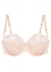 ADINA REAY 28DD TO 36G ADINA REAY 28DD TO 38G PRU BALLET PINK PLUNGE BRA,2514680