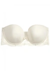 SIMONE PERELE EDEN ZEN IVORY STRAPLESS BRA,2400274