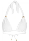 V I X PAULA HERMANNY BIA WHITE HALTERNECK BIKINI TOP,2961778